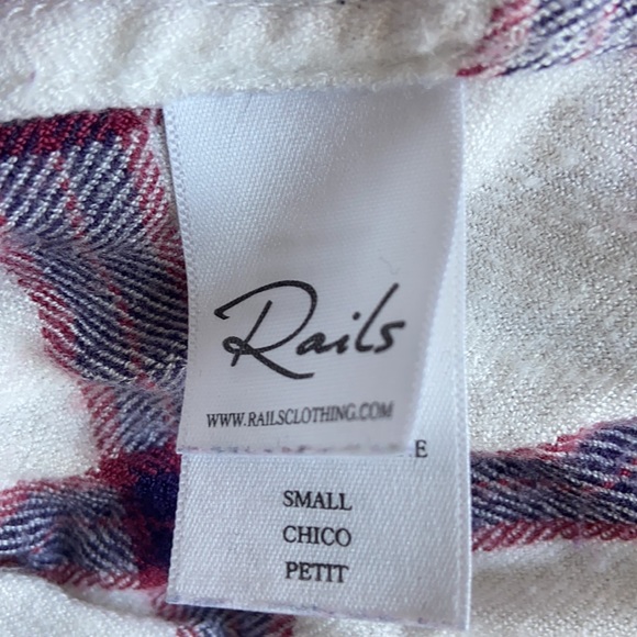 Rails longs sleeve button down - Picture 3 of 5